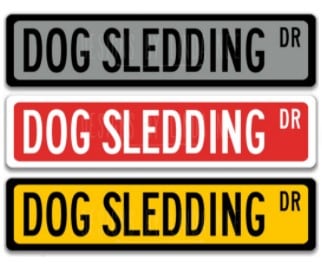 dog sledding sign heyprezzie dogsledding gifts dog sledding sign heyprezzie dogsledding gifts
