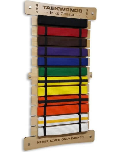 Karate Gift Ideas Belt Display 1