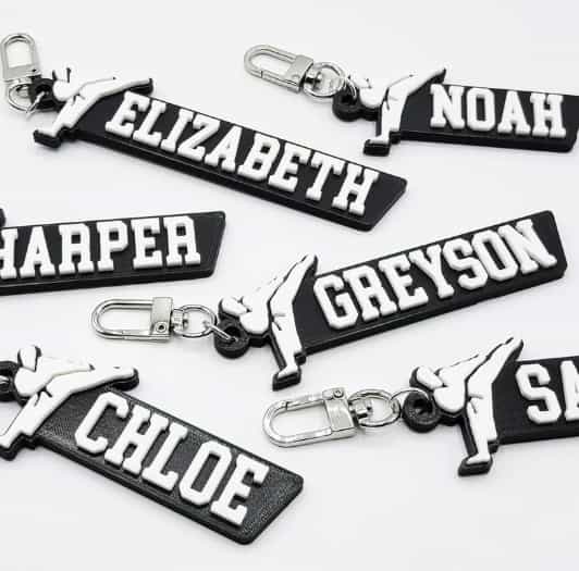 Karate Gift Ideas keychain min