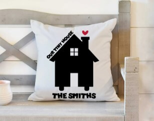 gifts for tiny home owners pillow