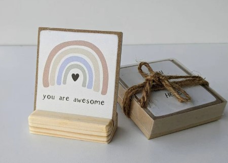 uplifting sign Gifts To Cheer Up A Friend